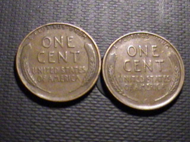 Two-194/-Lincoln-Wheat-Cents