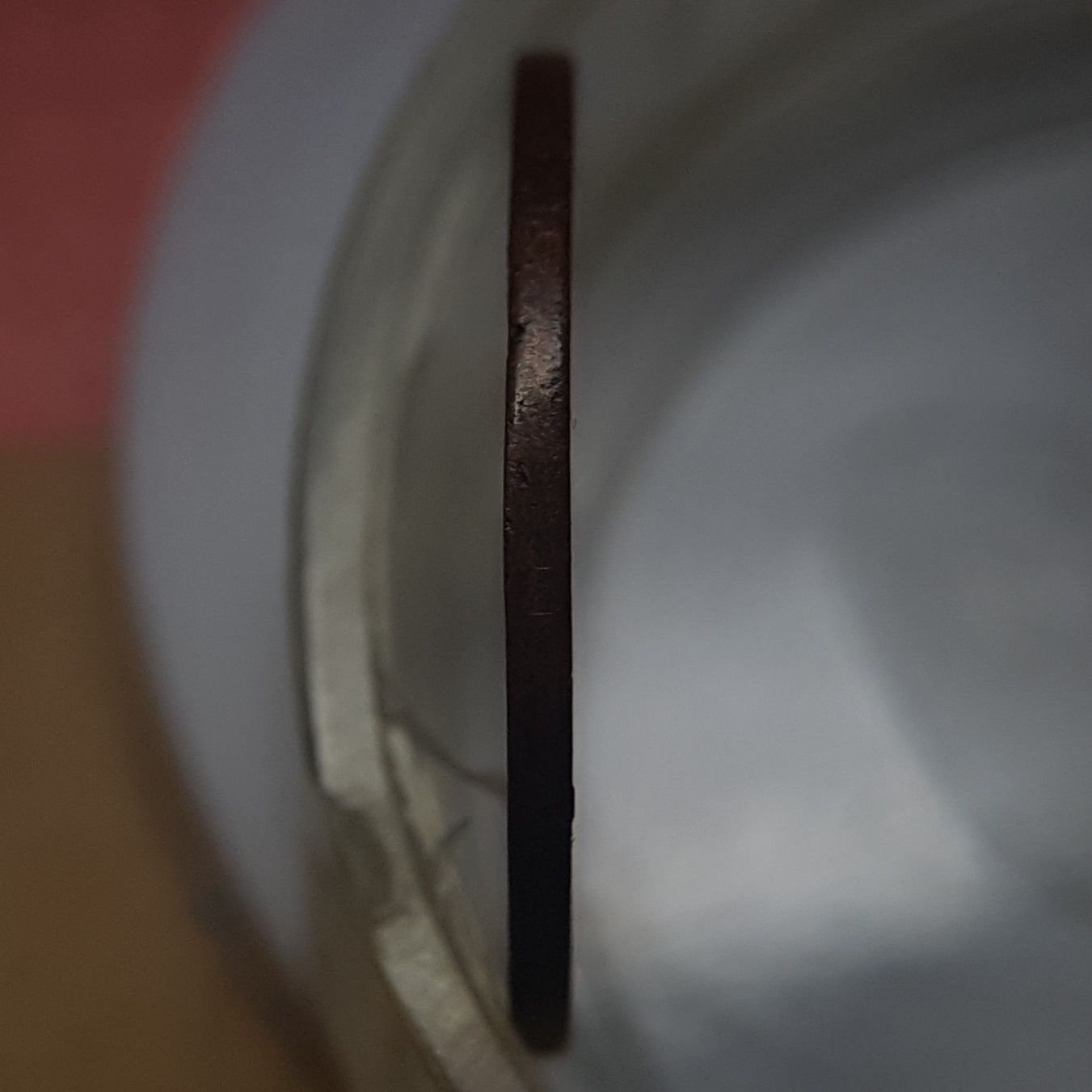 1866-Indian-Head----Die-Break-,-Cud-Or-Damage?