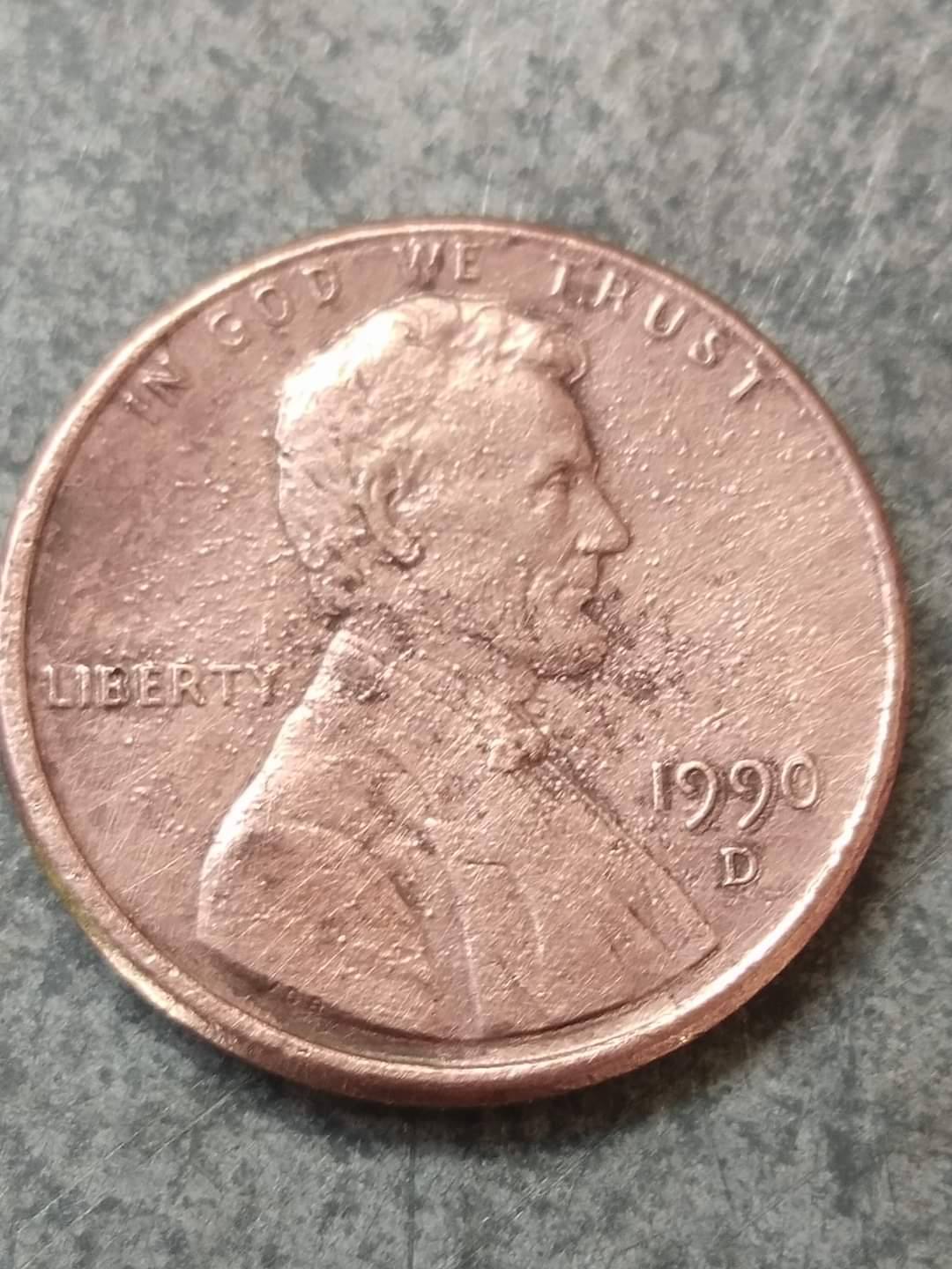 1990-Lincoln-Cent---Double-Date?