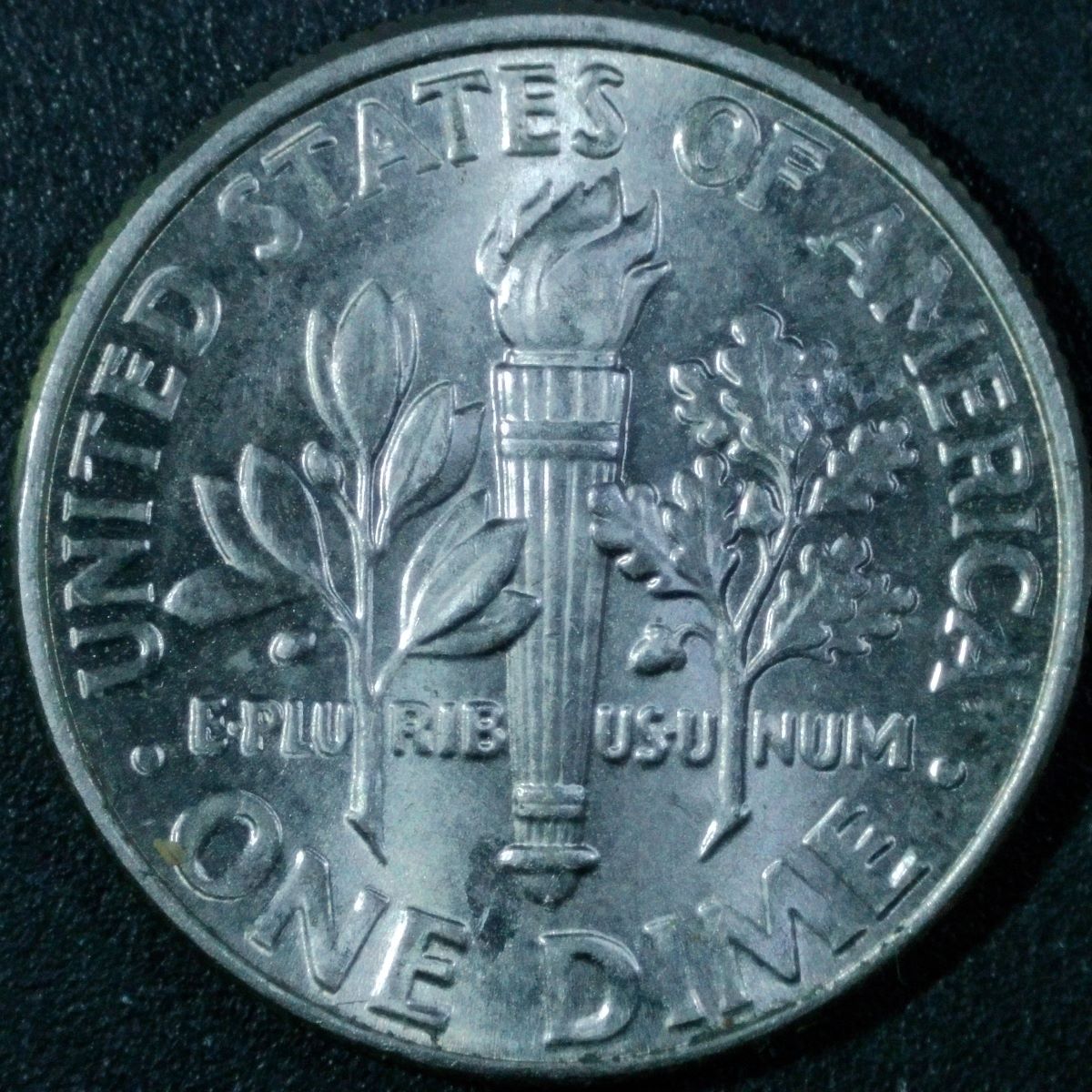 2023-P-Roosevelt-Dime:-Indents-On-Reverse