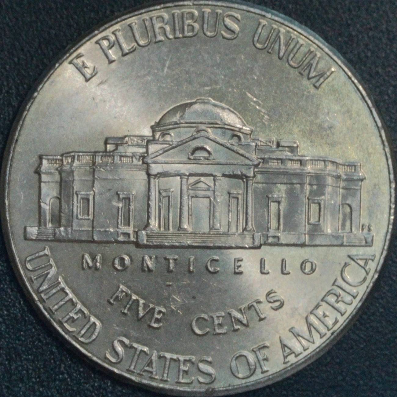 2021-P-Jefferson-Nickel:-Diagonal-On-Door-Of-Memorial