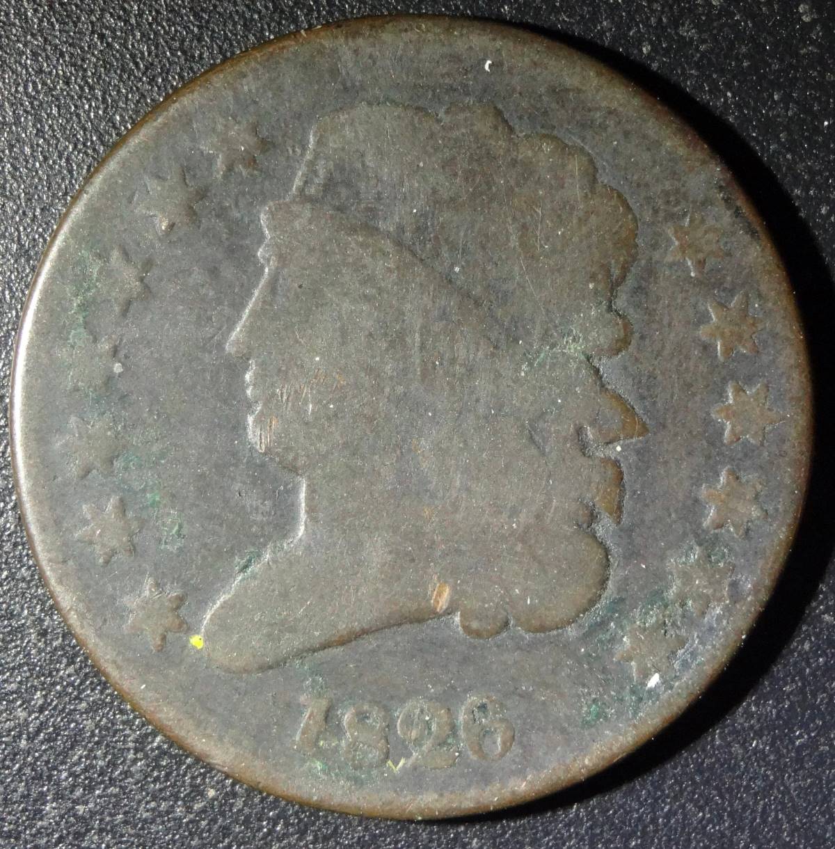 1826-Half-Cent:-I-Was-Wondering-About-The-Value