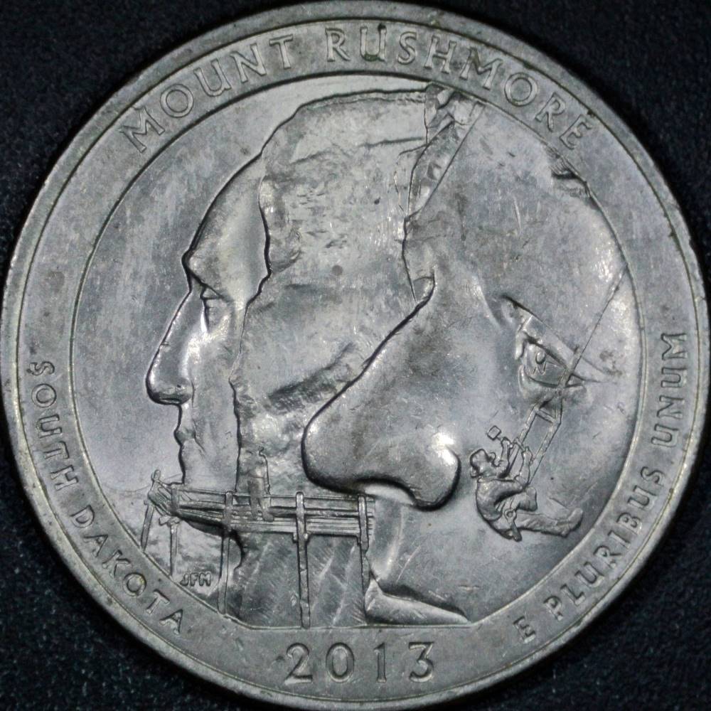 2013-P-South-Dakota-Quarter::-DDR
