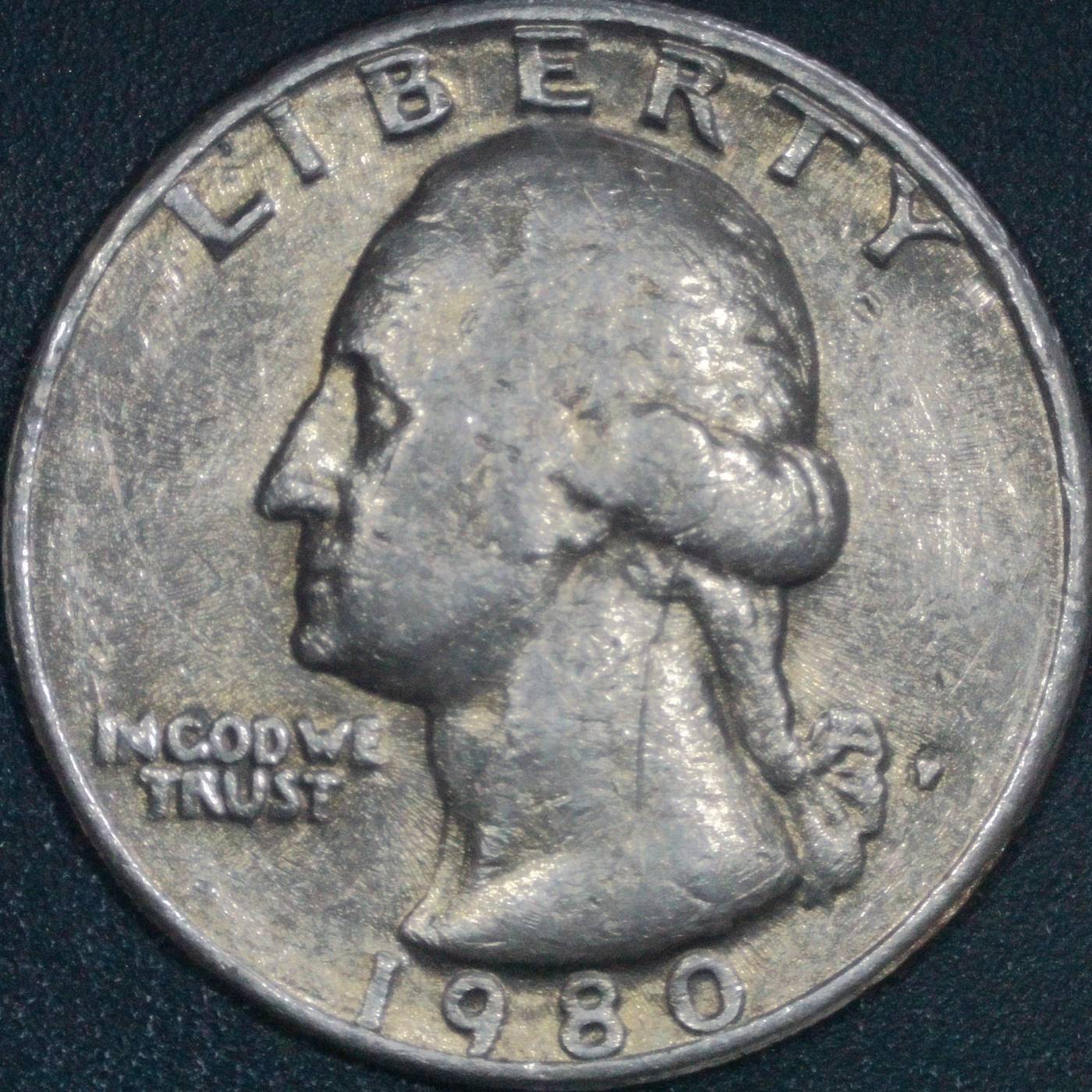 1980-P-Quarter:-Odd-Leaves-On-Reverse