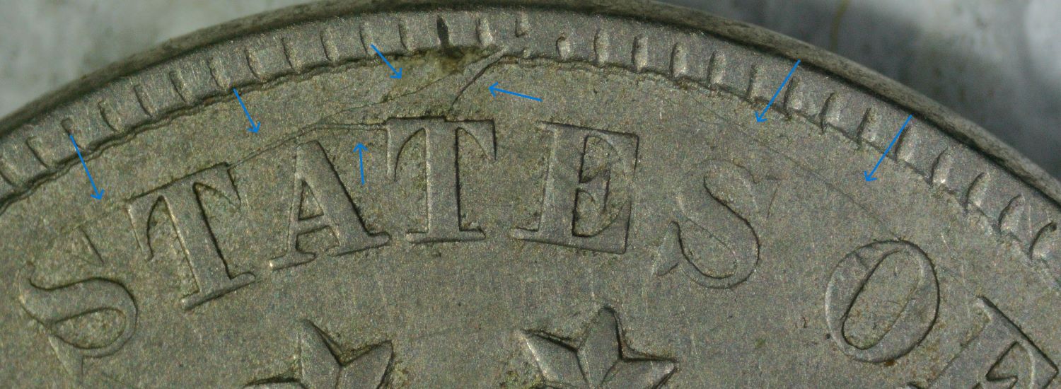 1869-Shield-Nickel:-Die-Cracks-With-Idb?