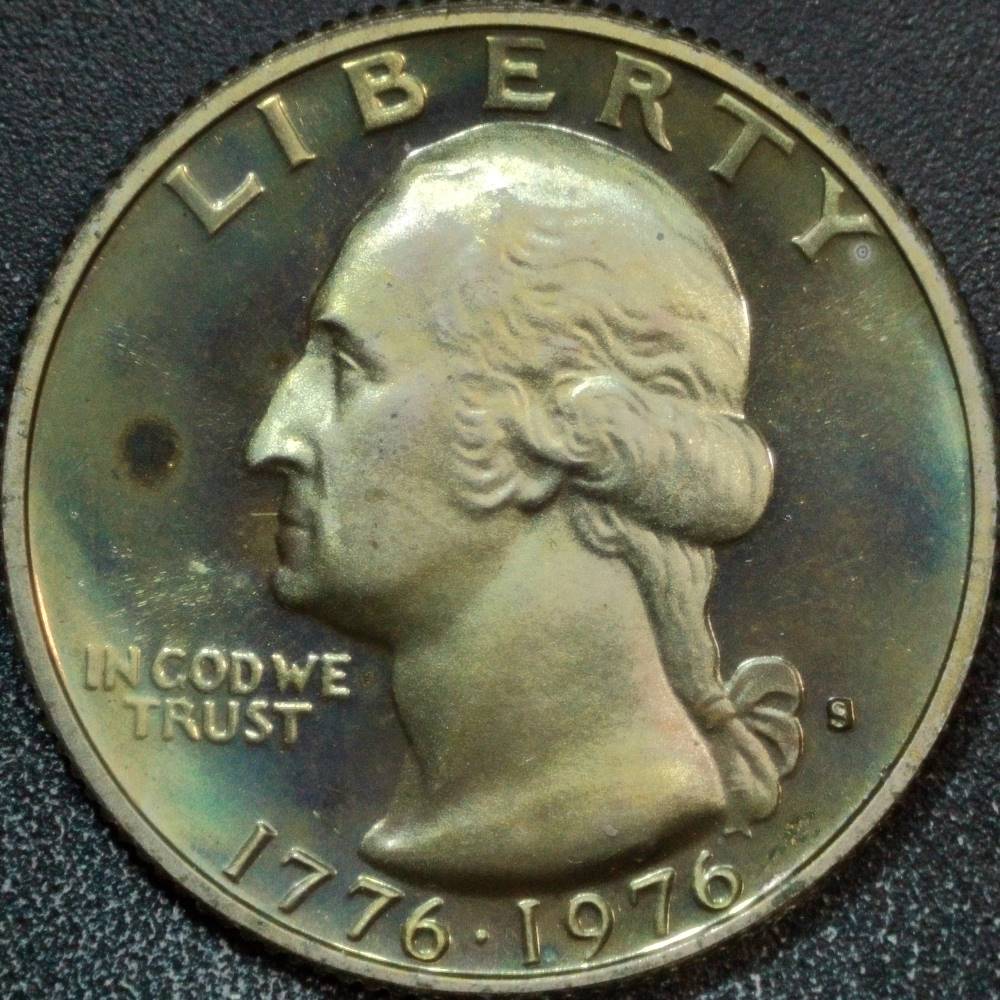 1976-Toned-Proof-Coins
