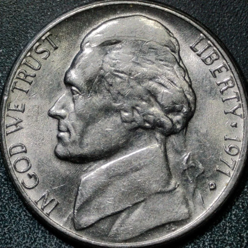 1971-D-Nickel:-Fun-Coin-With-Clash-Remnant