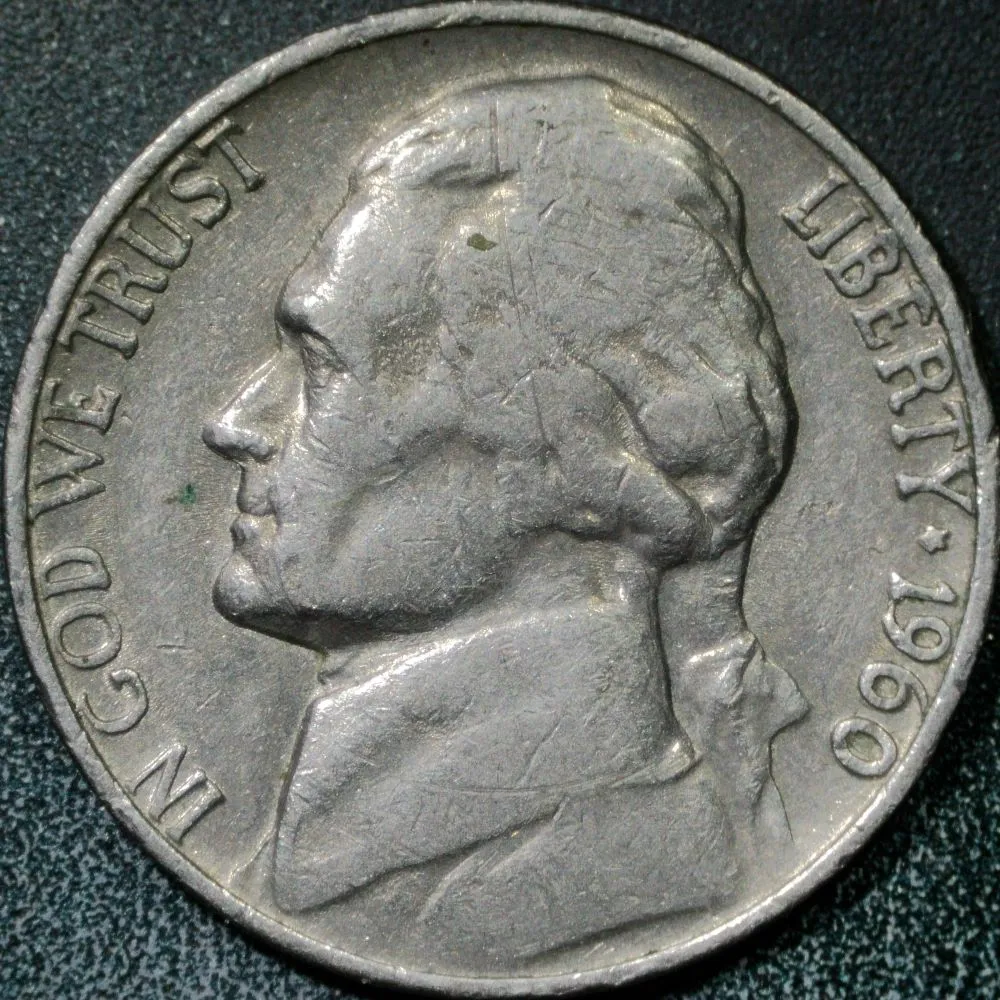 1960-D-Bar-Nickel:-2-Bars