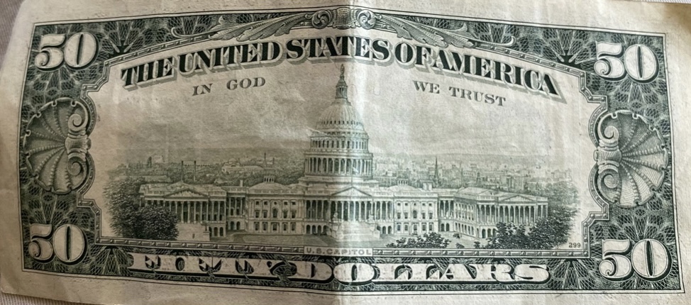 1993-$50-Serial-Number