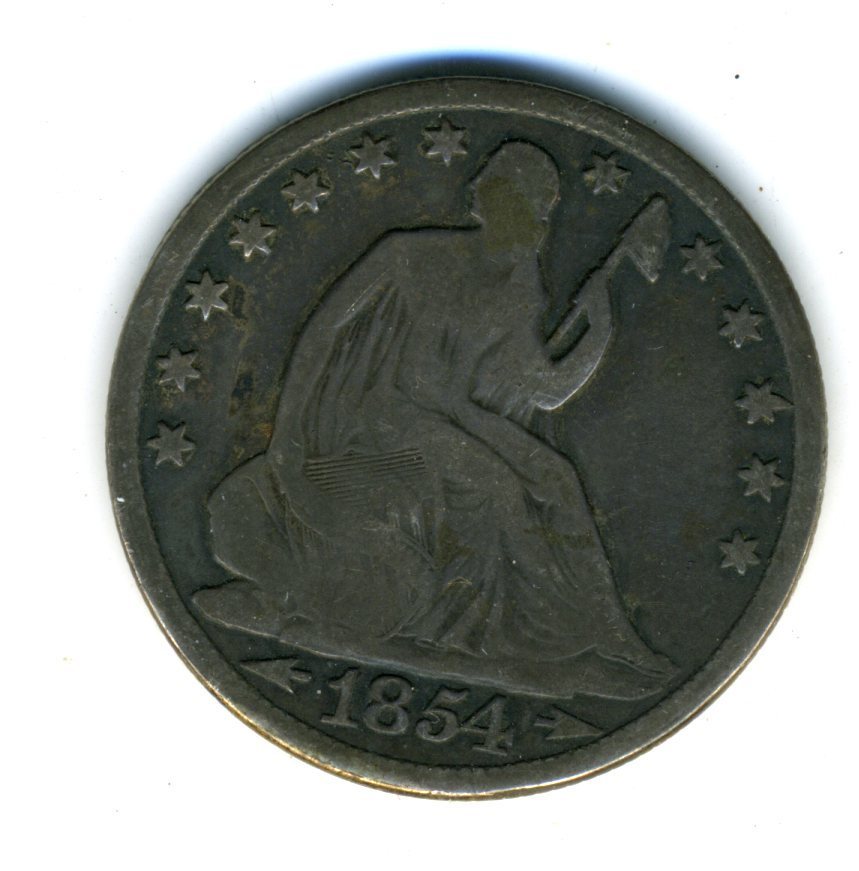 1854-O-Seated-Half