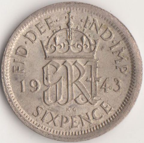 1943-Sixpence-Partial-Collar