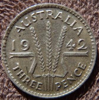 1942-Threepence