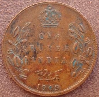 Off-Metal-1909-Rupee
