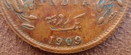 Off-Metal-1909-Rupee
