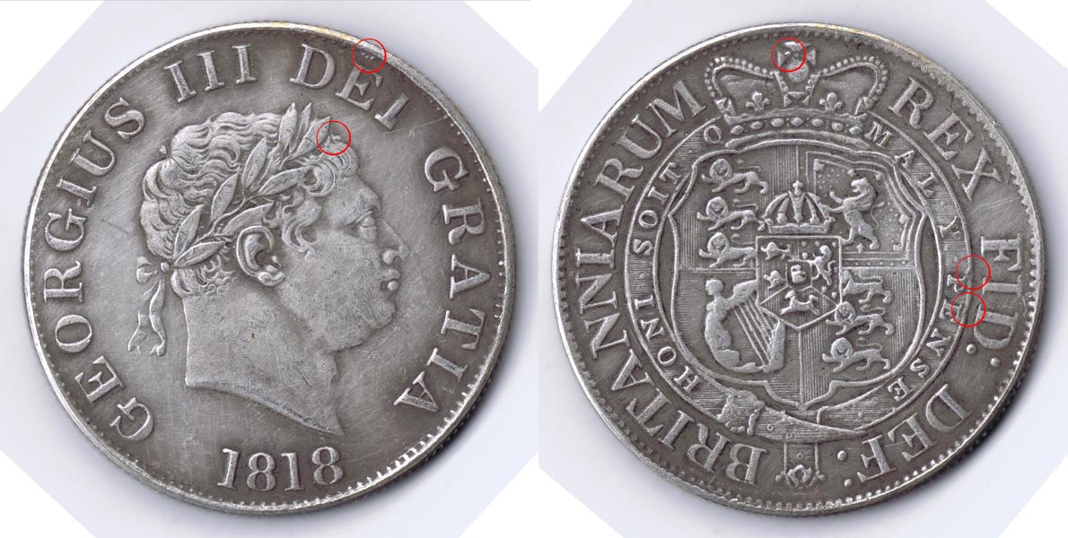 1818-Half-Crown---Authentic-Or-Not?
