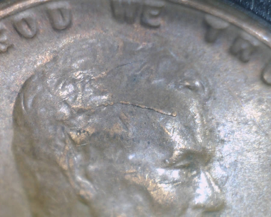 1955-LWC-Skull-Crack-With-Possible-OBV-&-REV-Doubling-Of-Date-&-Letters