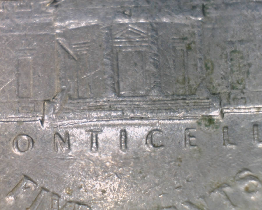 1992-D-Jefferson-Nickel-Major-Die-Crack-Base-Of-Monticello