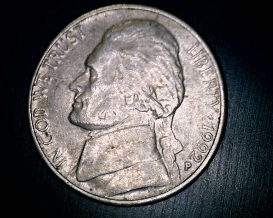 1992-D-Jefferson-Nickel-Major-Die-Crack-Base-Of-Monticello