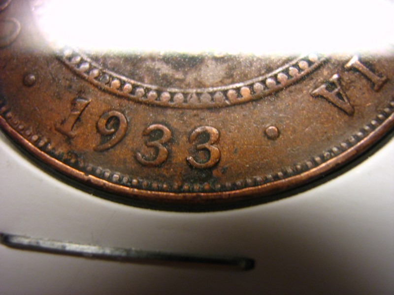 1932/33-Overdate-Penny-From-Ebay