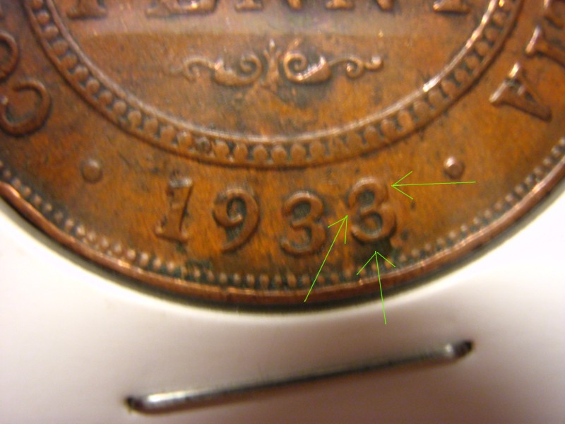 1932/33-Overdate-Penny-From-Ebay