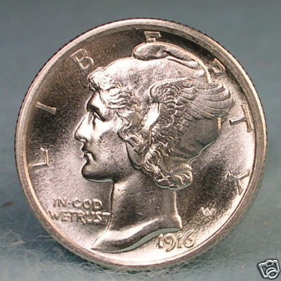 1916-Mercury-Dime