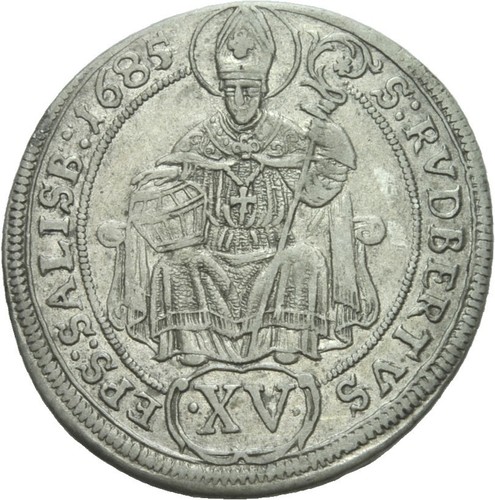 1685-Max-Gandolph-15-Kreuzer.-Real-Or-Fake?