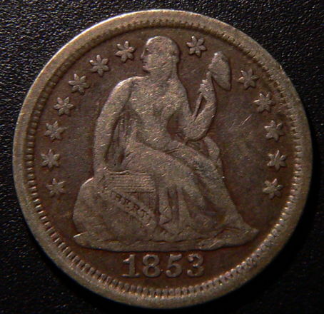 1853-Seated-Liberty-Dime-No-Arrows