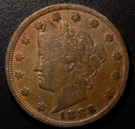 1888-V-Nickel