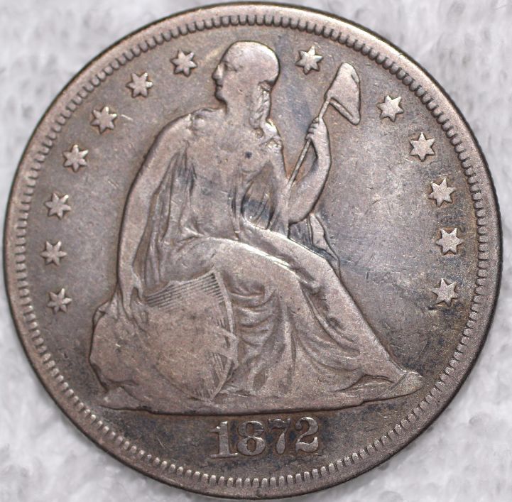 1872-Seated-Dollar-For-Grading