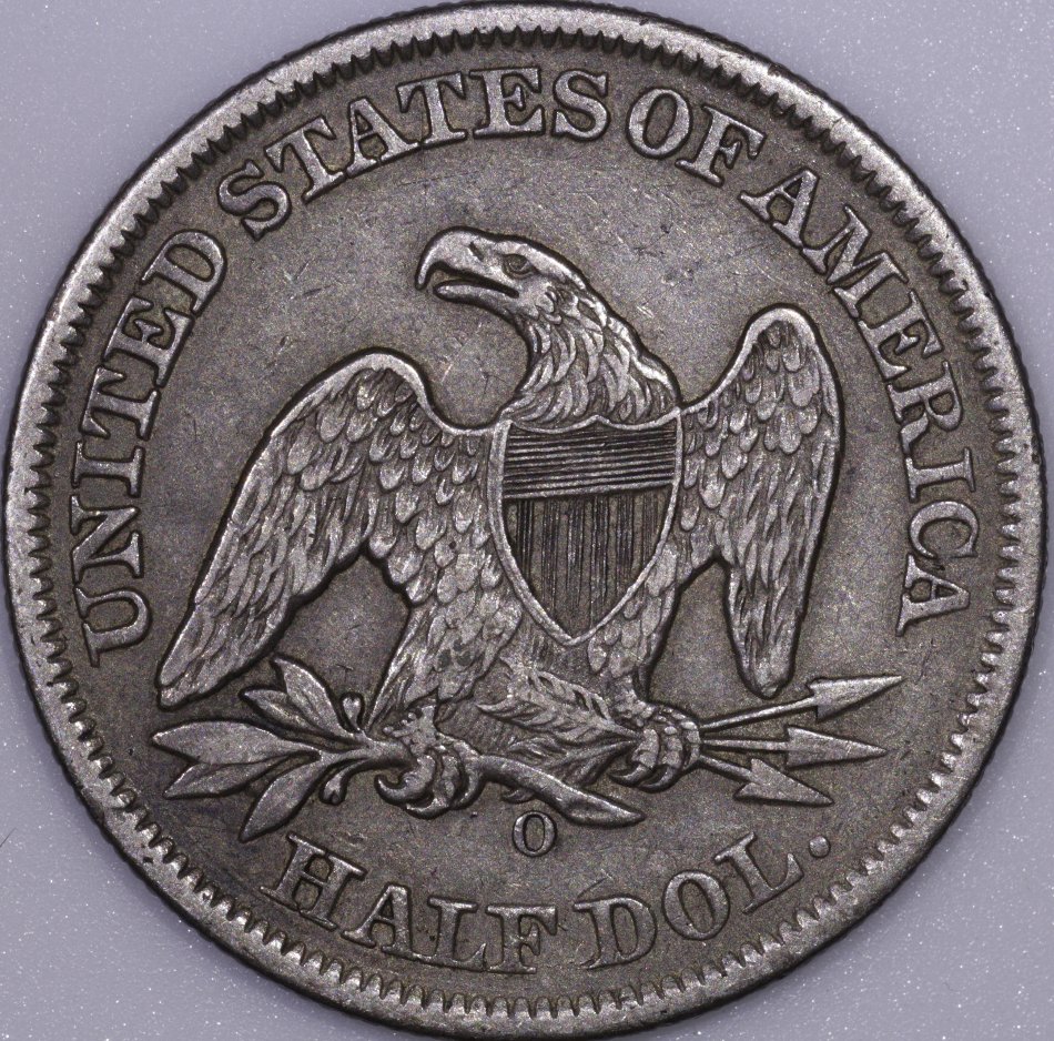 1859-O-Seated-Half-For-Grading