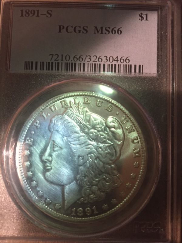 Clear-Fake-PCGS-1891-S-Morgan-Off-Ebay-Cert#-32630466