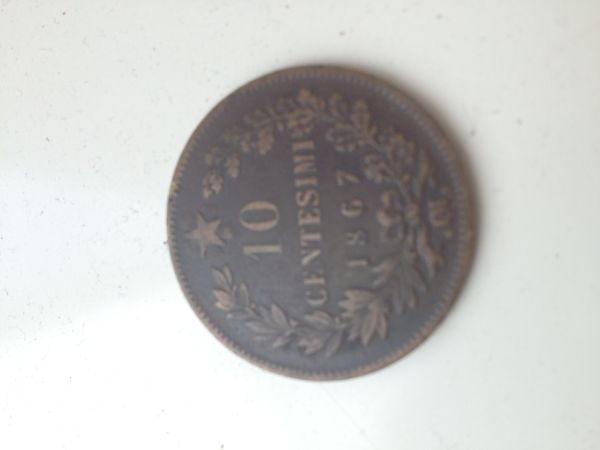 10-Centesimi-1867-Om-Italian-Coin---Help-And-Or-Value