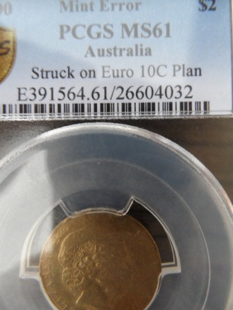 $2-Struck-On-Euro-10c-Planchett-/And-1966-Wavy