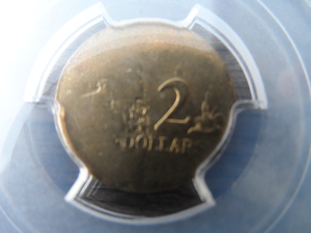 $2-Struck-On-Euro-10c-Planchett-/And-1966-Wavy