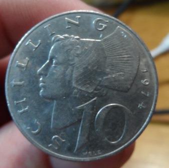 1974-Austrian--10-Shilling-Is-It-Magnetic
