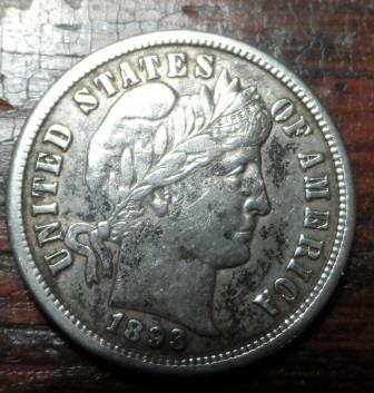 1893--S-Dime