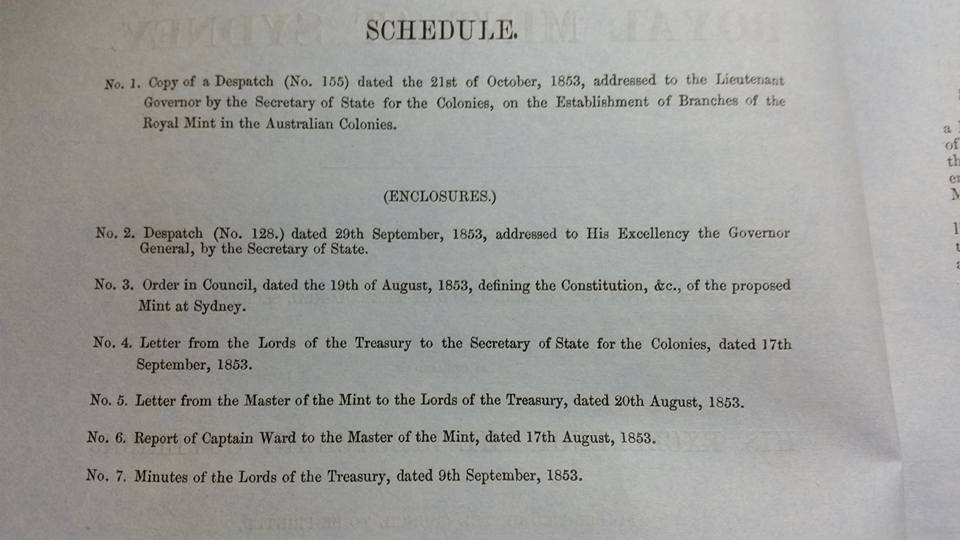 Original-Reports-For-The-Syd-Mint--1854
