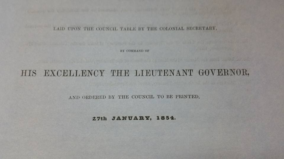 Original-Reports-For-The-Syd-Mint--1854
