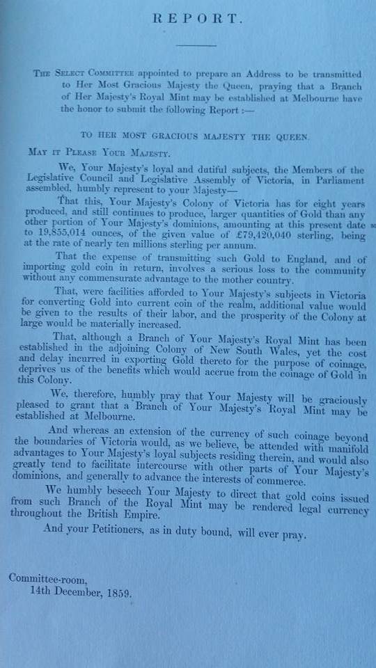 Original-Reports-For-The-Syd-Mint--1854