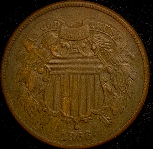 1866-Two-Cent-�-Attributed-Varieties-For-Reverse