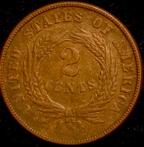 1866-Two-Cent-�-Attributed-Varieties-For-Reverse