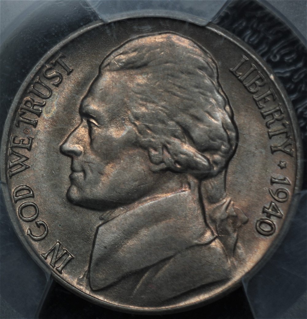 Please-Grade-1940-D-Jefferson-Nickel-Full-Steps----TPG-Slabbed