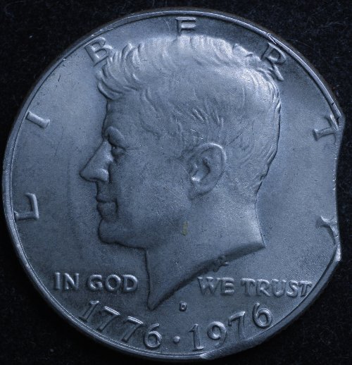 Local-Coin-Shop-Pick-2x-Clip-Bicentennial-JFK-Denver-1976-D