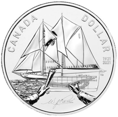 Commems-Collection-Canadian:-1997-Summit-Series-Silver-Dollar