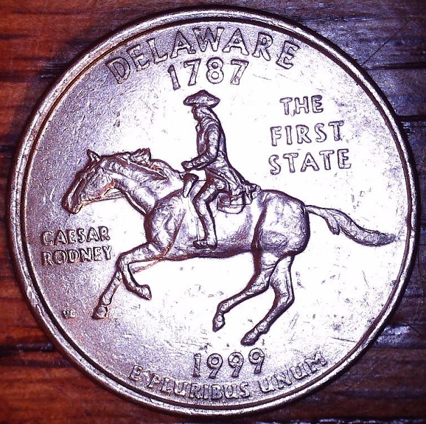 1999-Delaware-Quarter---Spitting-Horses