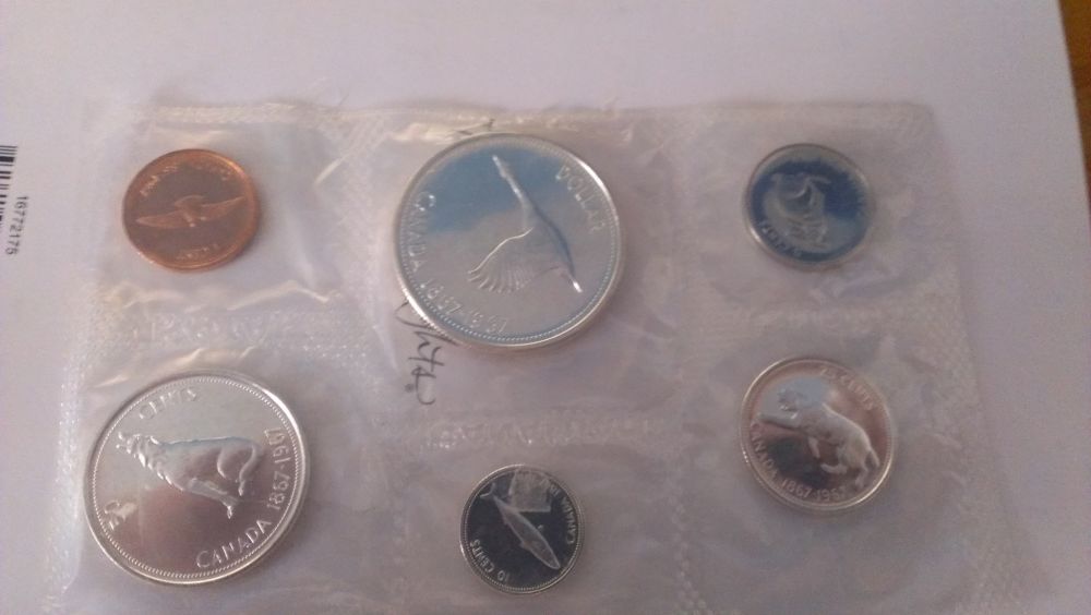 1967-Centenial-Canadian-Coin-Set