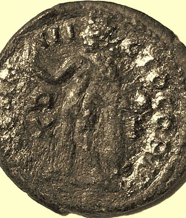 Two-Bronze-Roman-Coins