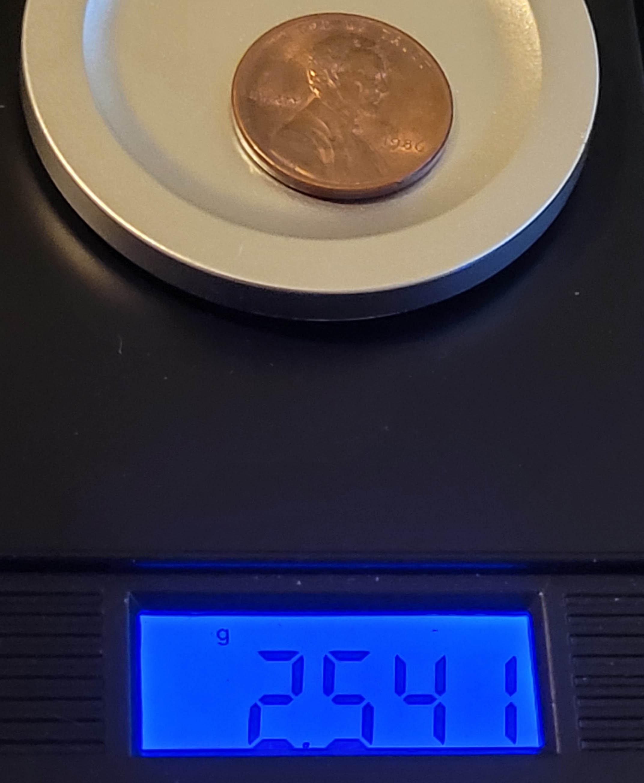 1986-P-Lincoln-Memorial-Cent---Tapered-Planchet?