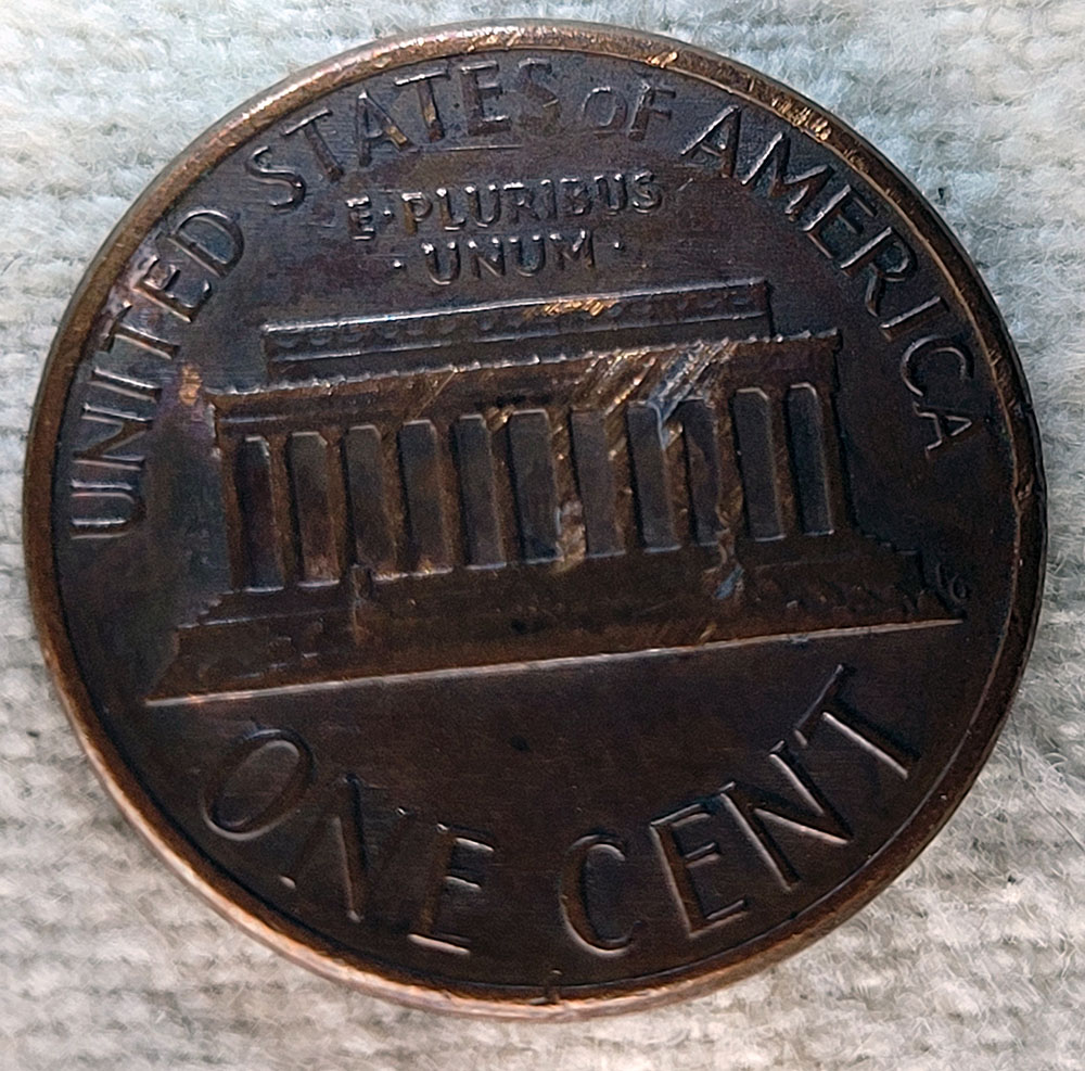 1986-P-Lincoln-Memorial-Cent---Tapered-Planchet?