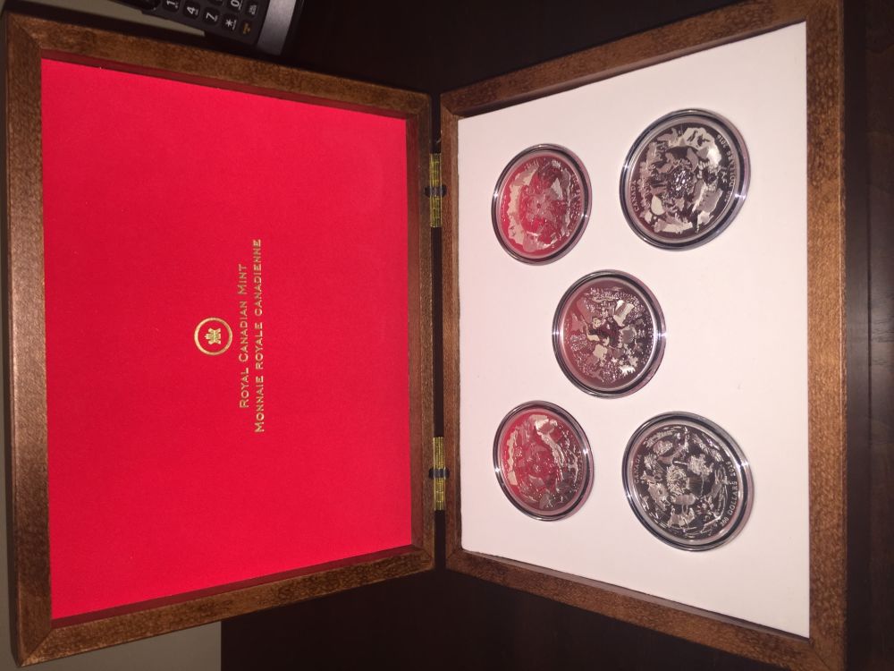 Canada-$200-For-$200---My-5-Coin-Collection